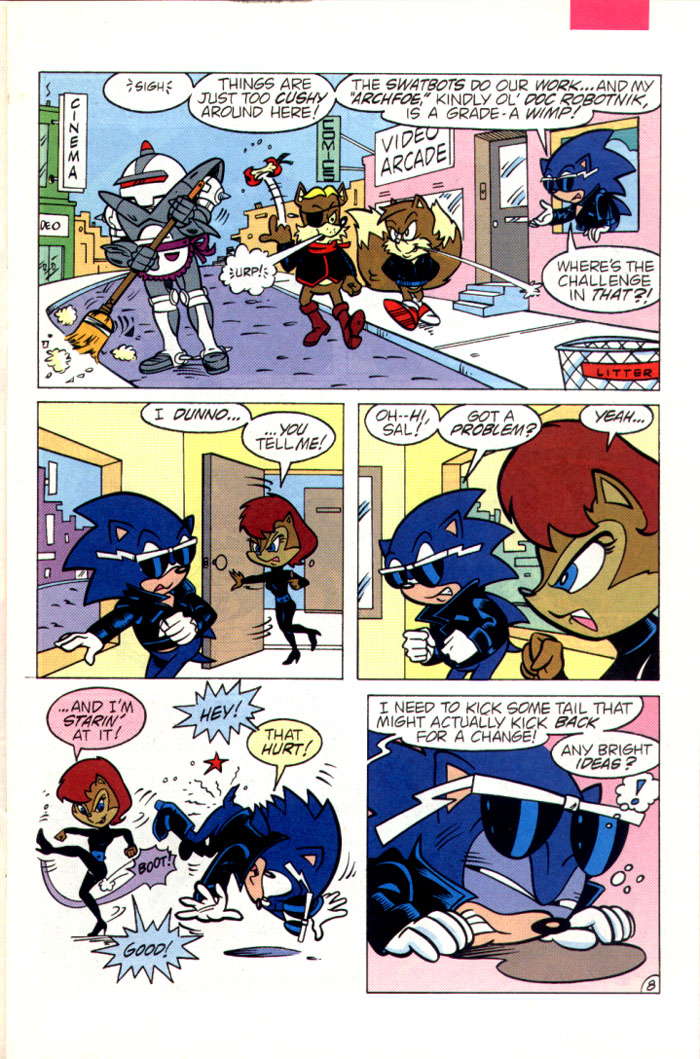 Sonic - Archie Adventure Series July 1995 Page 8